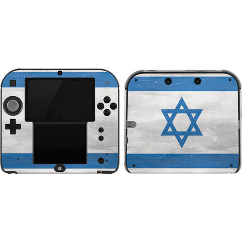 Israel Flag Distressed Nintendo Skins